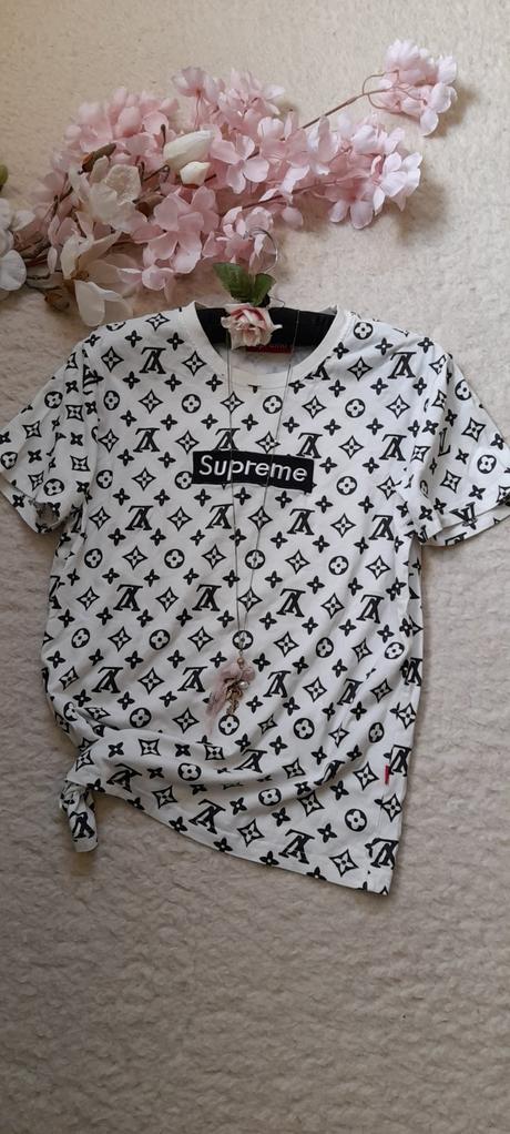 Supreme lv dámské bílé tričko, l