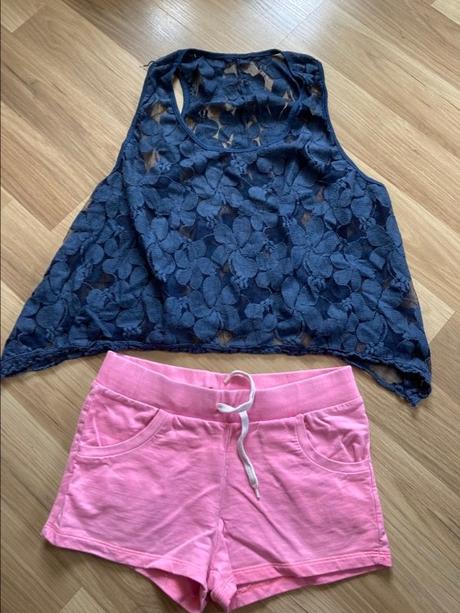 Šortky + tílko, xs