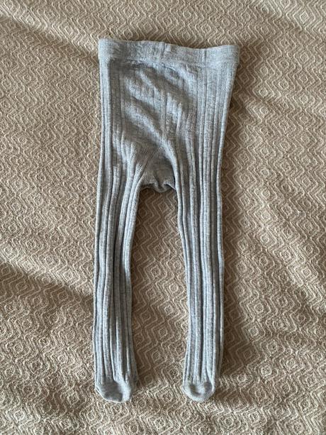 Šedé punčocháče vel. 6-12 měs/80, 80