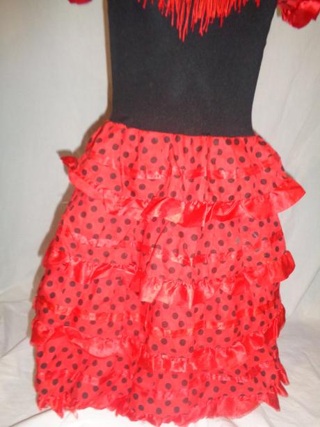 Karneval - šaty carmen - 7 - 9 let,