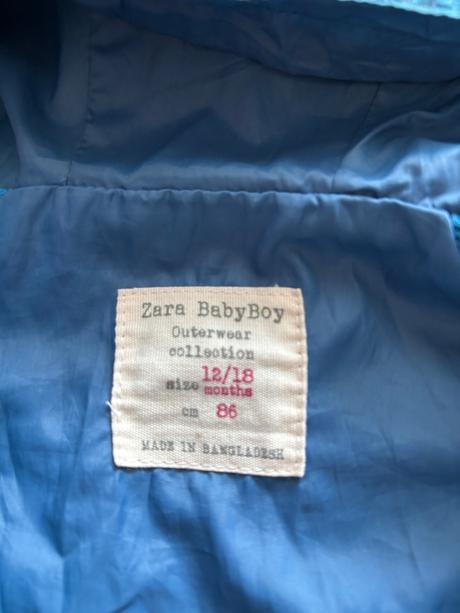 Větrovka zn. zara - v.12/18 měs., zara,86