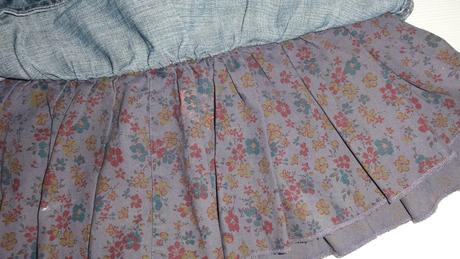 Riflová sukně next, next,134