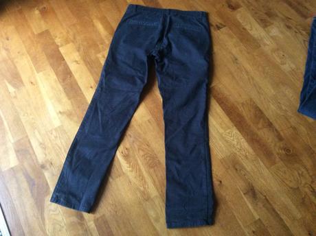 Prodám pánské černé kalhoty takko slim w30, l