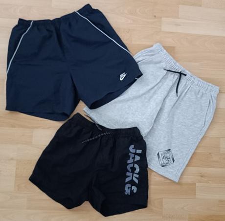 Chlapecké šortky 3 ks vel. 164, nike,164