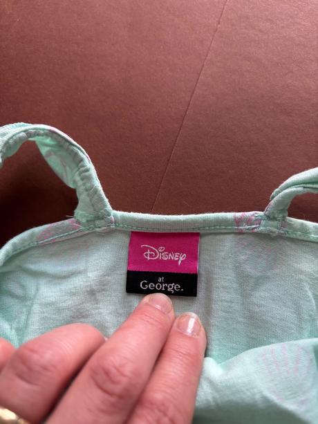 Ob/ overal letni mentolové barvy malá mořská víla, disney,98