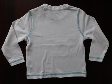 Bílé tričko v.86/92, lupilu,86