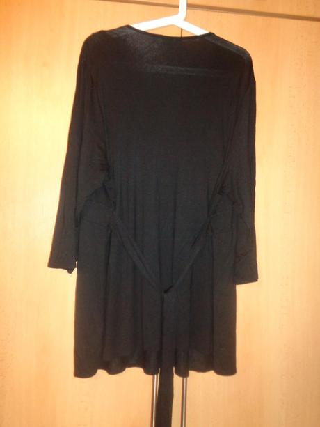 Luxusní černá tunika 6xl, essence,5xl