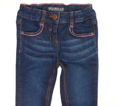 Dívčí slim kalhoty s regulací, c&a,104