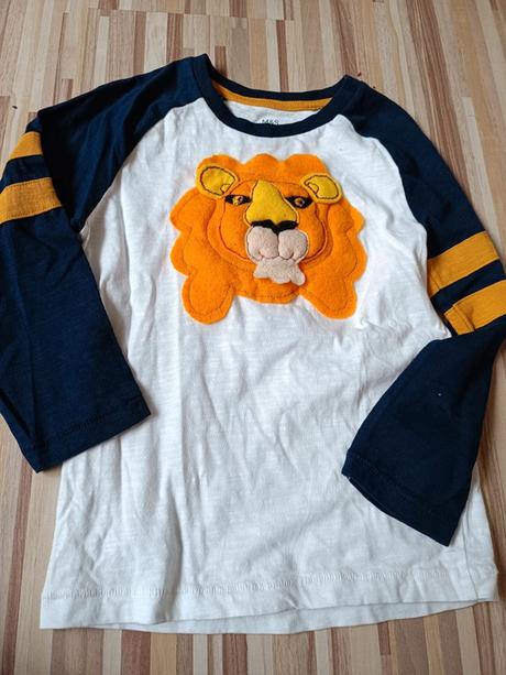 Tričko s tygrem 104, marks & spencer,104