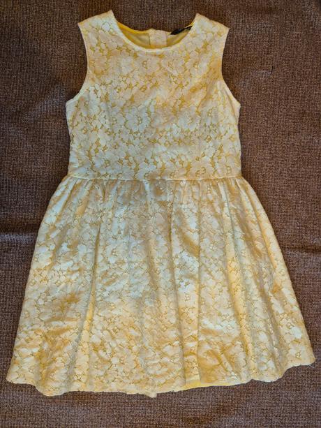 Dívčí krajkové šaty vel. 140/146, george,140