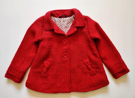 Kabát s mašličkovými kapsami vel. 104, george,104
