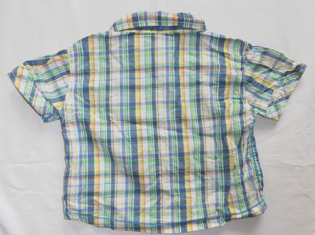 P339. chlapecká košile 6-9 měs., 74