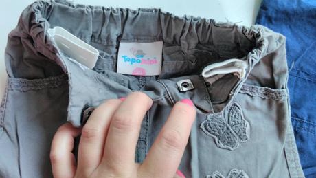 Plátěné kalhoty, f&f,80