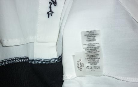 Dámská mikina s všitou košilí karl lagerfeld, xs