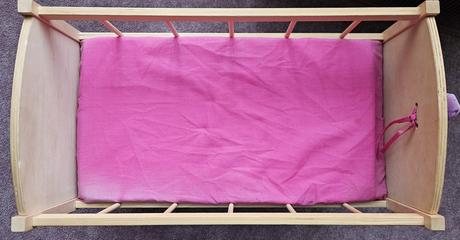 Dětská palanda, dvoupatrová postýlka pro panenky, 