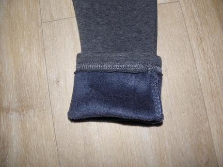 Dívčí šedé termolegíny zn. kugo vel.158, kugo,158