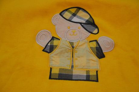 Žlutá mikina s medvídkem, 116