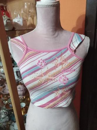 Tílko bavlna, barbie,116