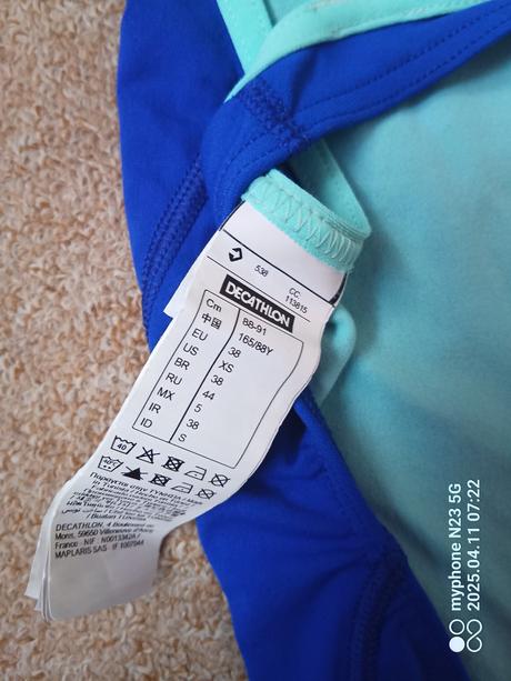 Plavky zn."nabaiji decathlon" vel."38", nabaiji,38