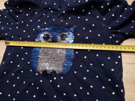 Měnící mikina topolino vel. 116/122, topolino,116