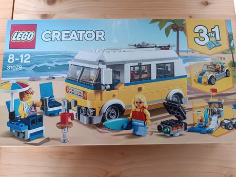 Lego creator 31079 surfařská dodávka sunshine 3v1,