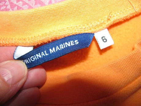 Krásná fleecová lososová mikina s medvědy, original marines,116
