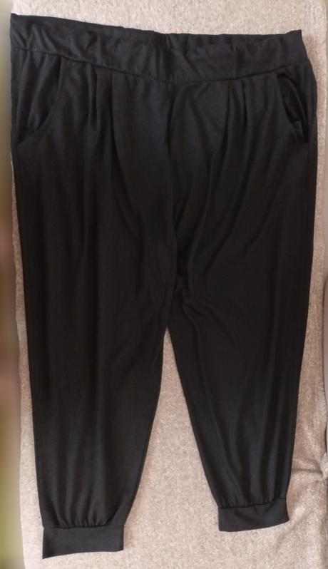 Dámské letní kalhoty černé esmara, esmara,xxl