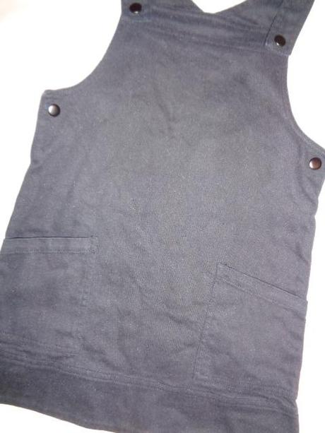 Krásná tmavomodrá riflová laclová sukně, 104