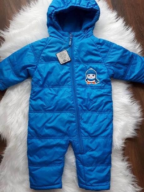 Dětská kombinéza zateplená flísem wolf výprodej, wolf,68