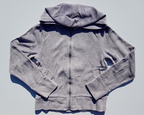 L136 dívčí sametová mikina s kapucí vel. 128, cherokee,128