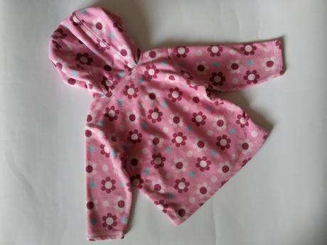 Flísová mikinka s kvítky, marks & spencer,80