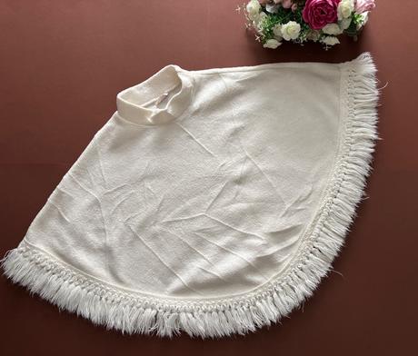 Ob/ pončo flecové - v.cca 2/3 roky, 98