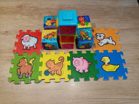 Set hraček pro menší děti, 