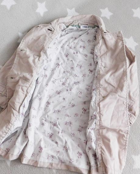 Podšitý kabátek next vel.116/122, next,116