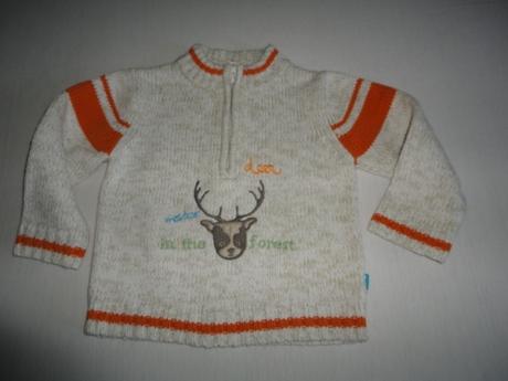 Krásný svetřík z c+a, vel. 12-18 měsíců, c&a,86