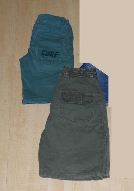 Top stav - džínové kraťasy c&a - vel.134, c&a,134