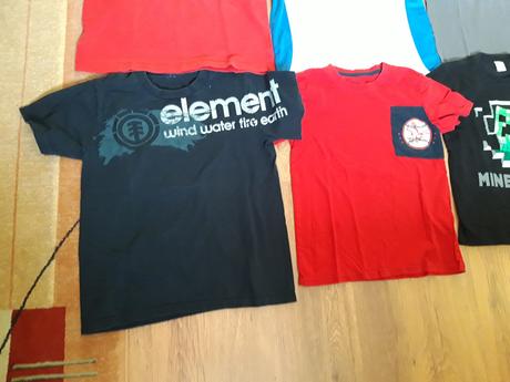 7x triko tričko i jednotlivě 158/164, 158