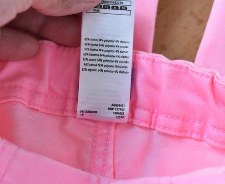 Džíny vel. 6 - 7 let, f&f,122