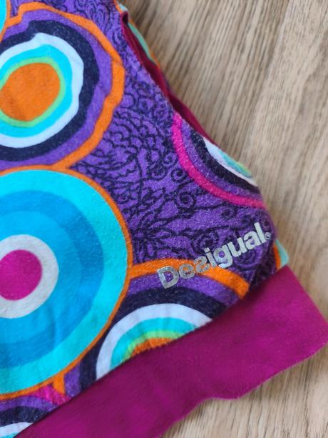 Oboustranná mikina desigual 164/xs-s, desigual,164