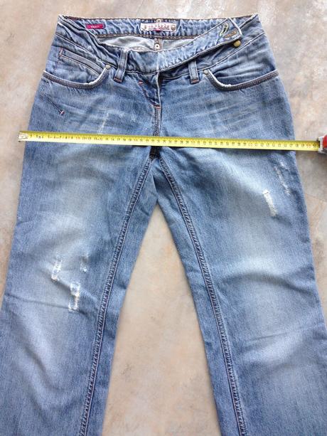 Světlé letní džíny na donošení, velikost 36-38, quiksilver,s