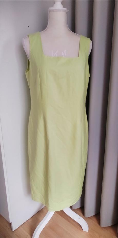 Limetkové šaty-šatovka vel.l, l