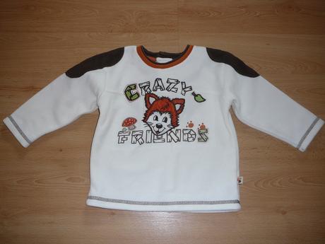 Flísová mikinka, 80