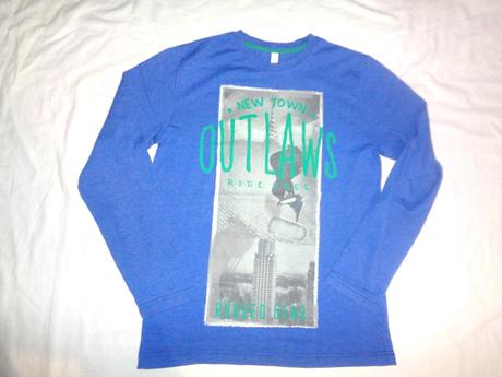 Krásné modré tričko, esprit,164