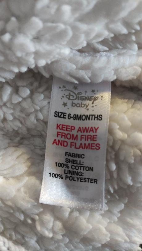 Svetr teplý neutrální 68/74, disney,68