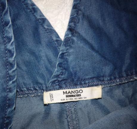 Letní kratasový overal - vel.s-max.m, mango,s