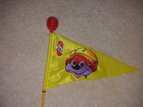 Tyč s praporkem na tříkolku/koloběžku puky, puky