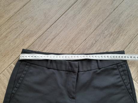 Černé skinny 7/8 kalhoty reserved, reserved,xs