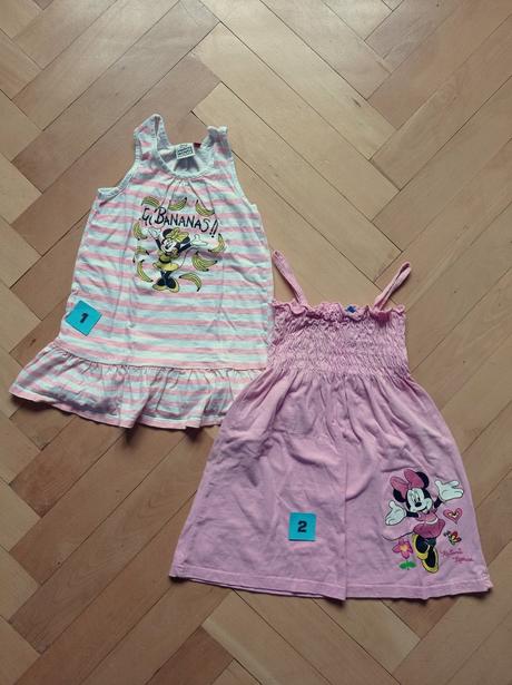 Šaty 98/104 minnie, disney,98