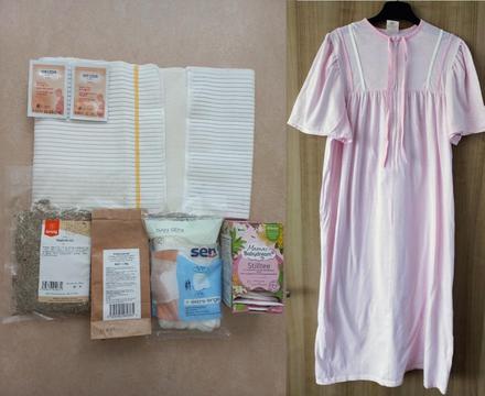 Těhotenský/porodní mix - kojící košile, poporodní,