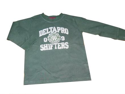 Mikina s nášivkami vel. 104, l.o.g.g.,104